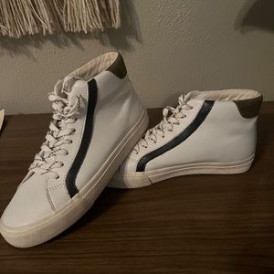 Madewell Sidewalk High Top Sneakers